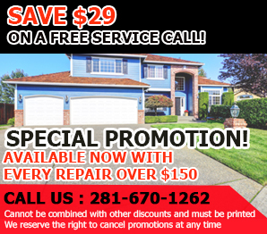 Garage Door Repair Pecan Grove Coupon - Download Now!